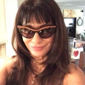 Prada sunglasses. Like new with crystals